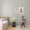 Poppy Meadow, Pastel Mural Wallpaper - room preview 03