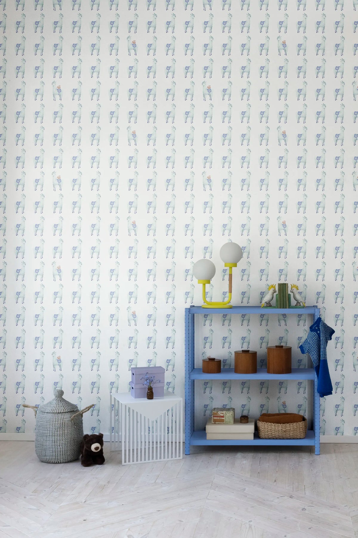 Alpaca Rebel, Sky Mural Wallpaper - room preview 03