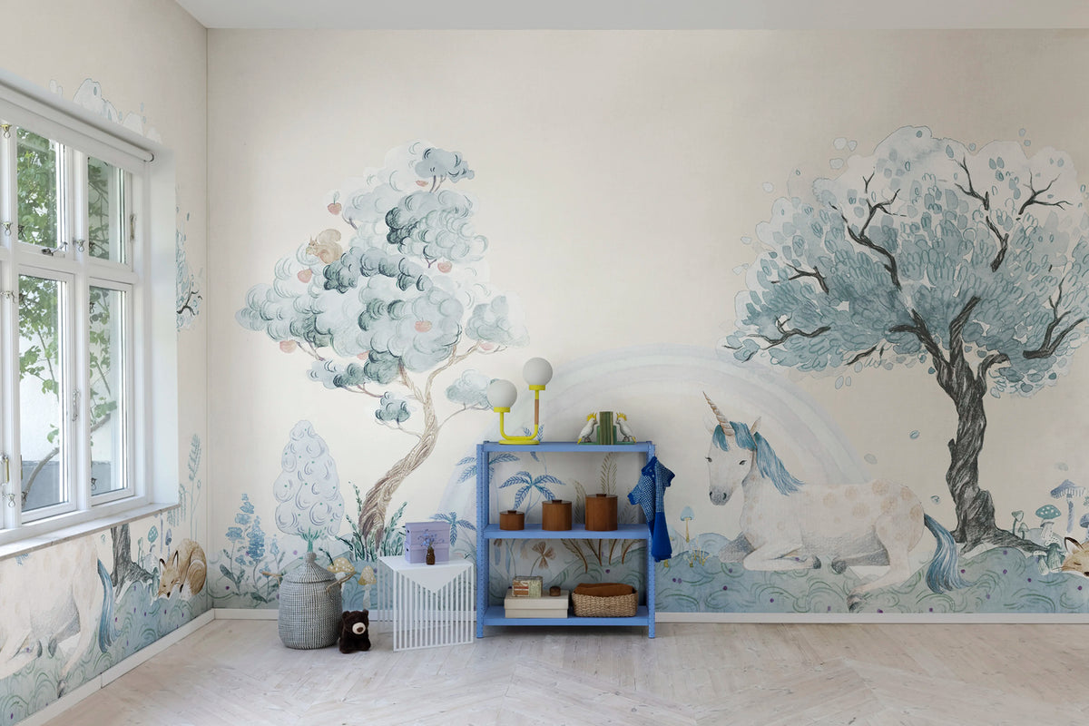 Unicorn Dream, Sky Mural Wallpaper - room preview 03