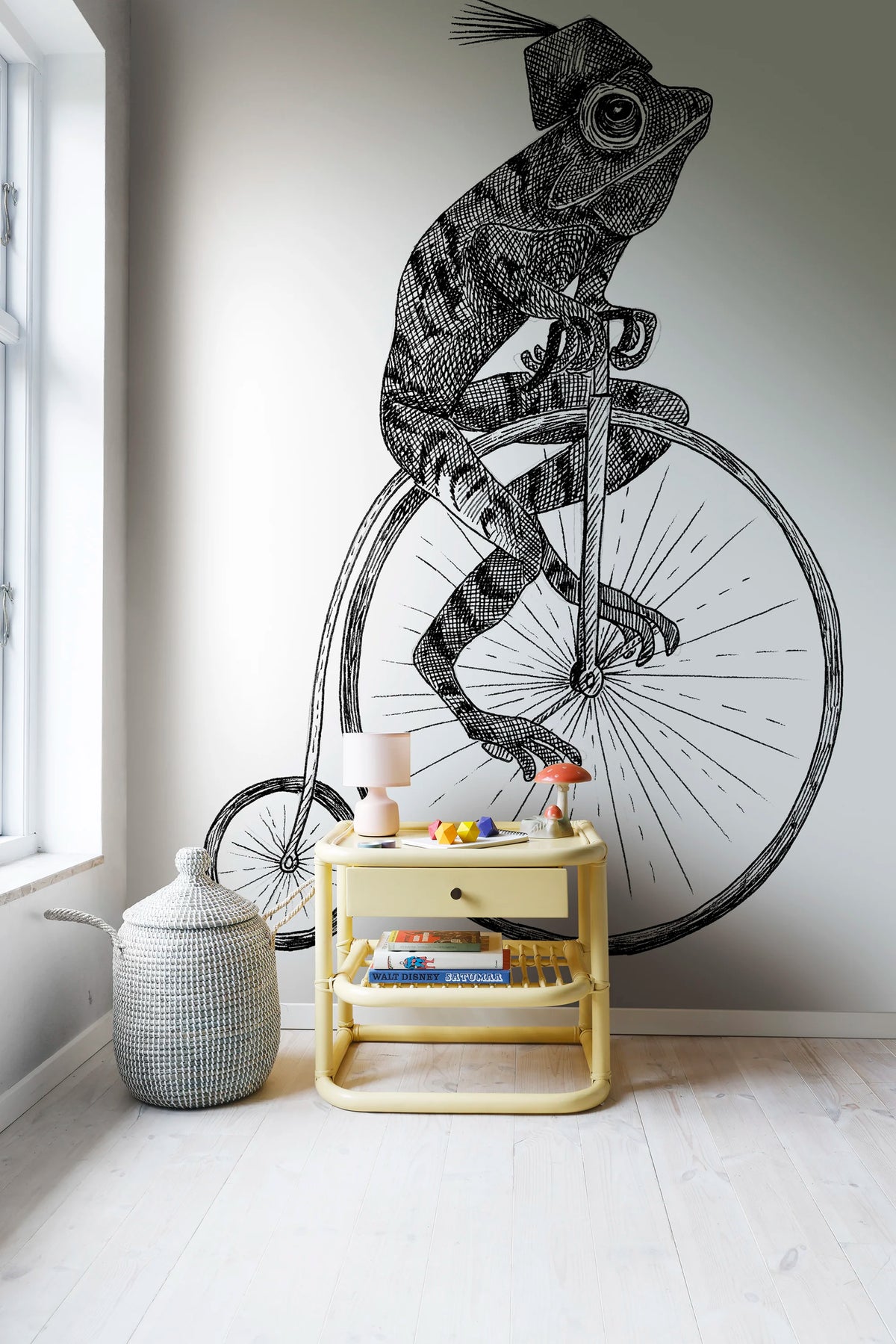 Circus Animal, Franky Mural Wallpaper - room preview 03