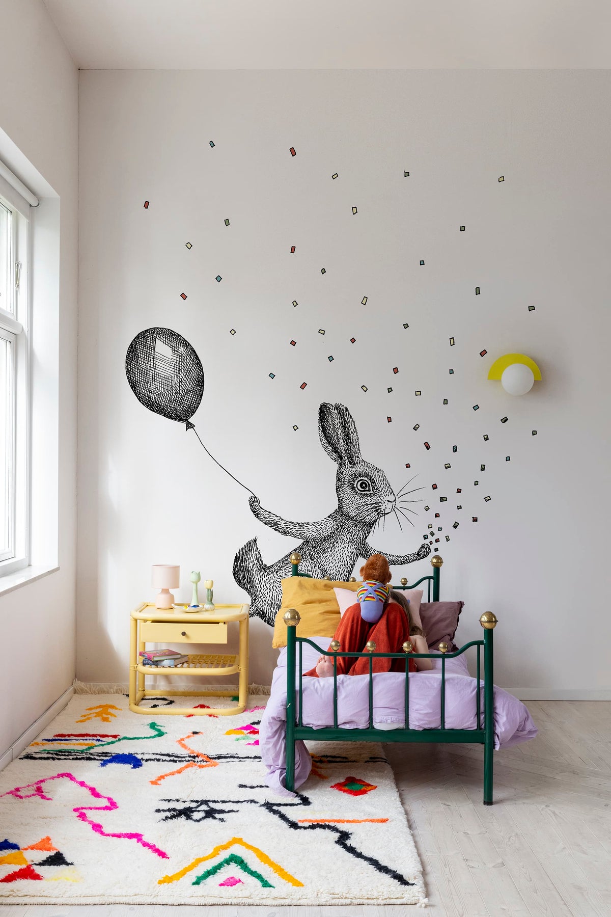 Circus Animal, Harriette Mural Wallpaper - room preview 03