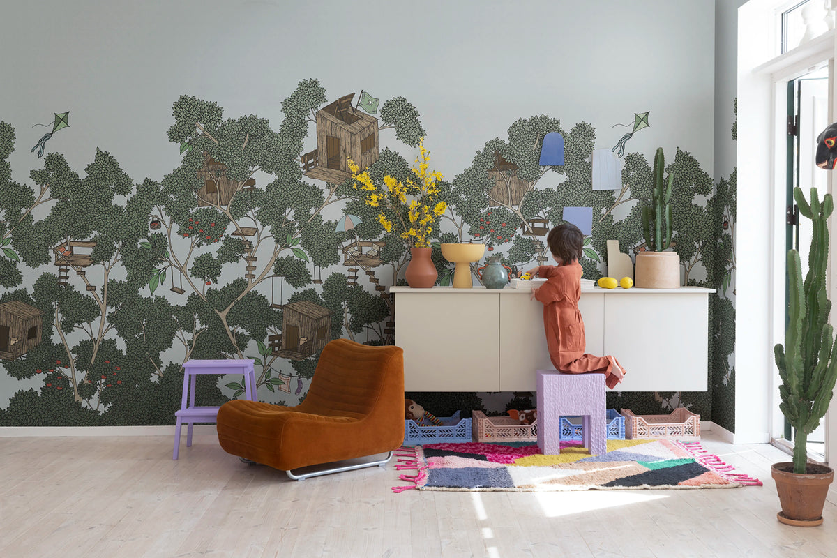 Playground, Summer Mural Wallpaper - room preview 03