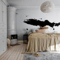 Focus, Graphite Mural Wallpaper - room preview 03