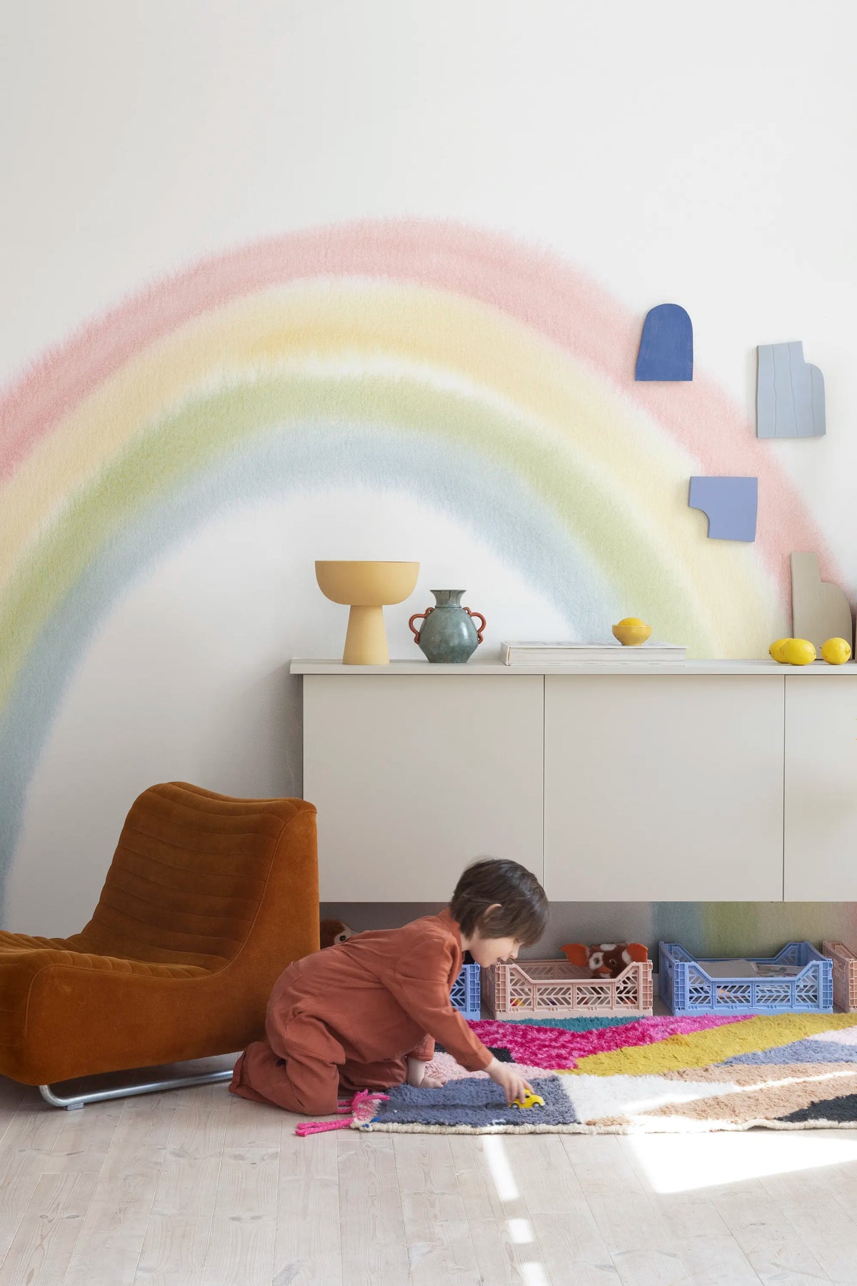 Rainbow, Multi Mural Wallpaper - room preview 03