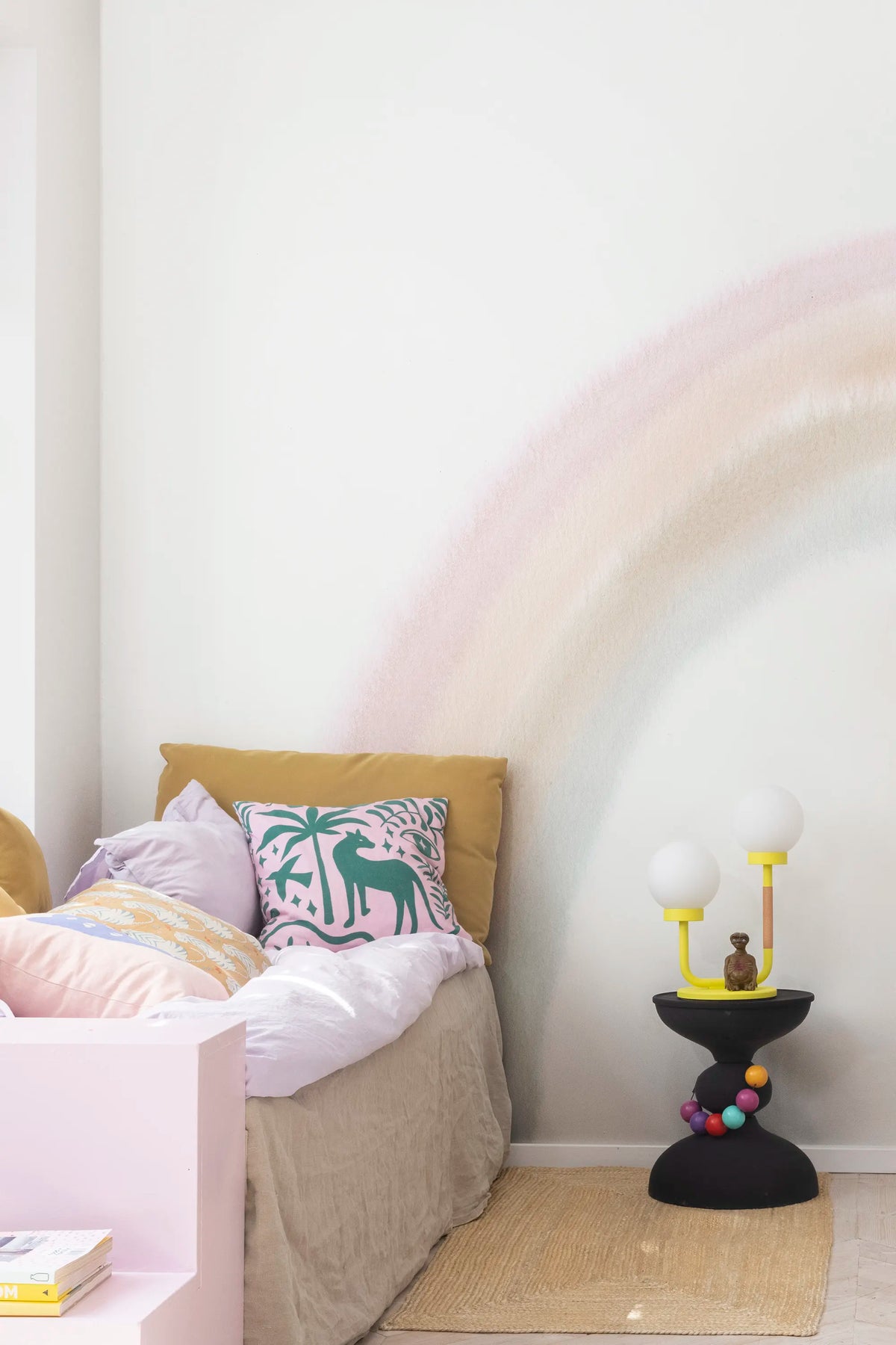 Rainbow, Soft Mural Wallpaper - room preview 03