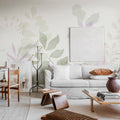 Grow, Lilac Mural Wallpaper - room preview 03
