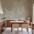 Stripes, Sand Mural Wallpaper - room preview 03