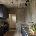 Romberg, Gray Mural Wallpaper - room preview 03