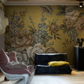 Efraim, Saffron Mural Wallpaper - room preview 03