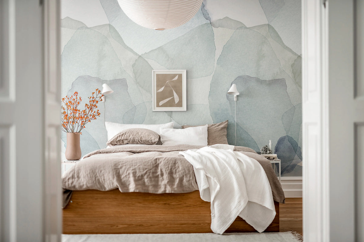 Petals, Sky Mural Wallpaper - room preview 03