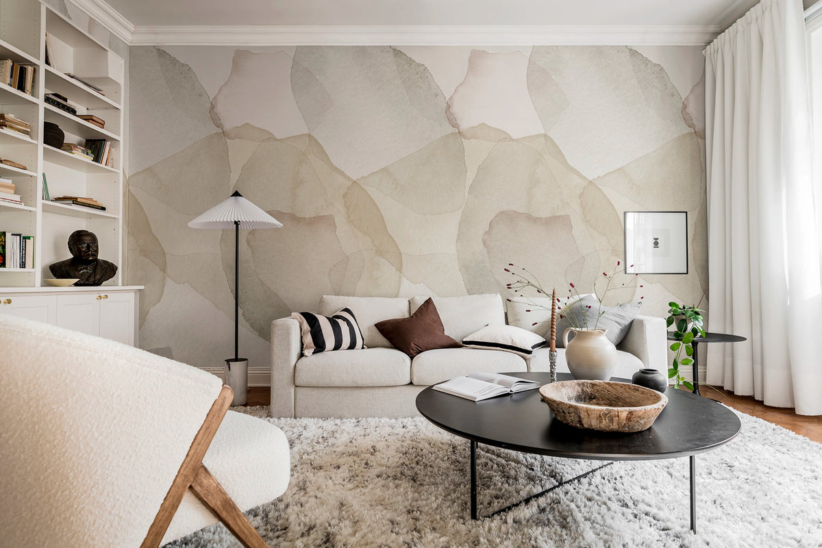 Petals, Sand Mural Wallpaper - room preview 03