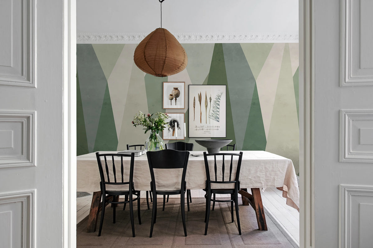Crystal, Moss Mural Wallpaper - room preview 03