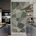 Facet, Moss Mural Wallpaper - room preview 03