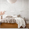 Twine, Gray Mural Wallpaper - room preview 03