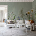 Bumblebee, Green Mural Wallpaper - room preview 03