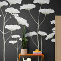 Dara, Midnight Mural Wallpaper - room preview 03