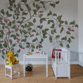 Cherries, White Mural Wallpaper - room preview 03