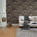 Butterflies, Midnight Mural Wallpaper - room preview 03