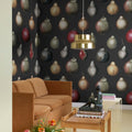 Vintage Pear, Midnight Mural Wallpaper - room preview 03