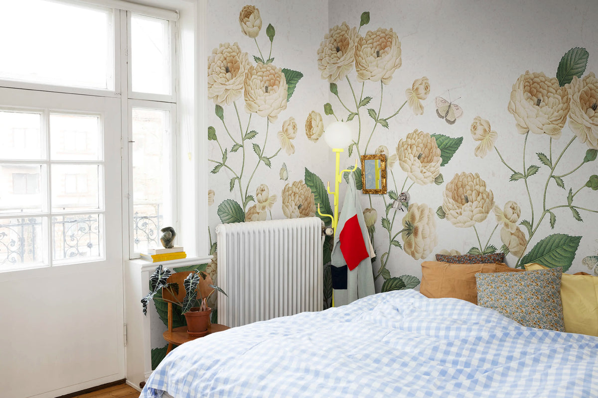 Sweet Buttercups, Sand Mural Wallpaper - room preview 03