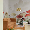 Mushrooms, Color Mural Wallpaper - room preview 03