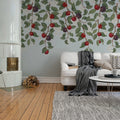 Mirabelle, Blue Mural Wallpaper - room preview 03