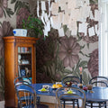 Peony Delight, Purple Mural Wallpaper - room preview 03