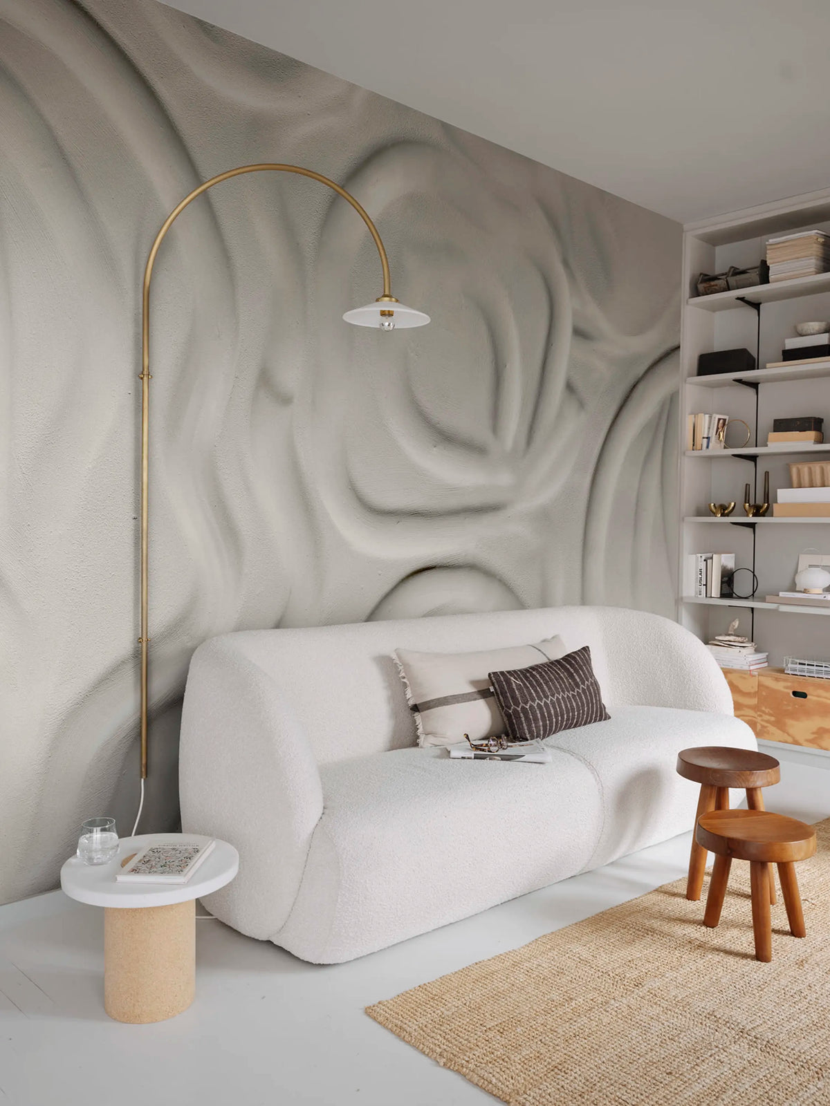 The Long Path, Clay Mural Wallpaper - room preview 03