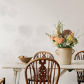 Faded Dreams, White Mural Wallpaper - room preview 03