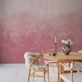 Ash Gradient, Pink Mural Wallpaper - room preview 03