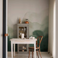 Flowing Hills, Green Mural Wallpaper - room preview 03