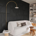 Clay Figures, Graphite Mural Wallpaper - room preview 03