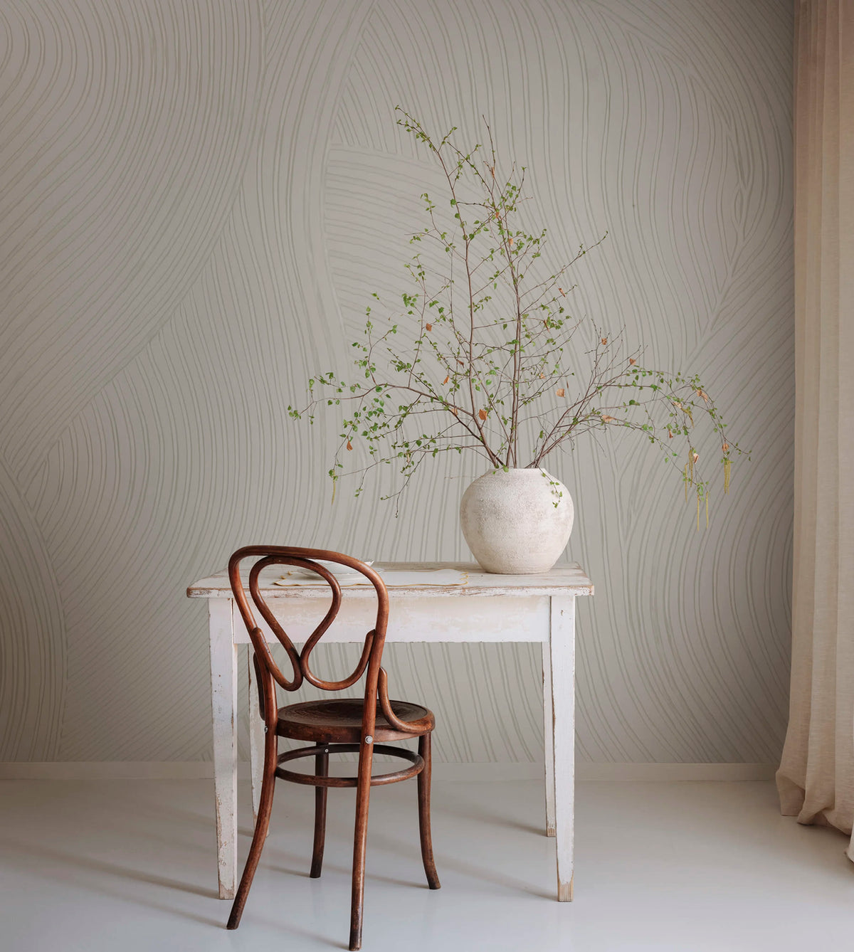 Clay Flow, Sand Mural Wallpaper - room preview 03