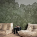 Belle Buisson, Green Vintage Mural Wallpaper - room preview 03