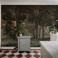 Lovers Forest, Midnight Mural Wallpaper - room preview 03