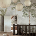 Jungle Horizon, Vintage Mural Wallpaper - room preview 03