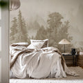 Mountain Horizon, Beige Mural Wallpaper - room preview 03