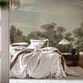 Whispering Forest, Green Mural Wallpaper - room preview 03