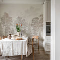 Scandinavian Bellewood, Vintage Mural Wallpaper - room preview 03