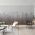 Autumn Haze, Beige Mural Wallpaper - room preview 03