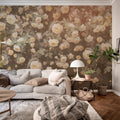 Regal Rose, Vintage Mural Wallpaper - room preview 03