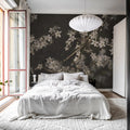 Apple Bloom, Dark Mural Wallpaper - room preview 03