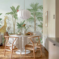 Friends of the jungle, Green Mural Wallpaper - room preview 03