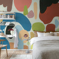 Color Clicks, Rainbow Mural Wallpaper - room preview 03