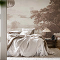 Vintage Tree, Rust Mural Wallpaper - room preview 03