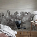 Running Horses Mural Wallpaper - room preview 03