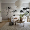 Peaceful Tree Mural Wallpaper - room preview 03