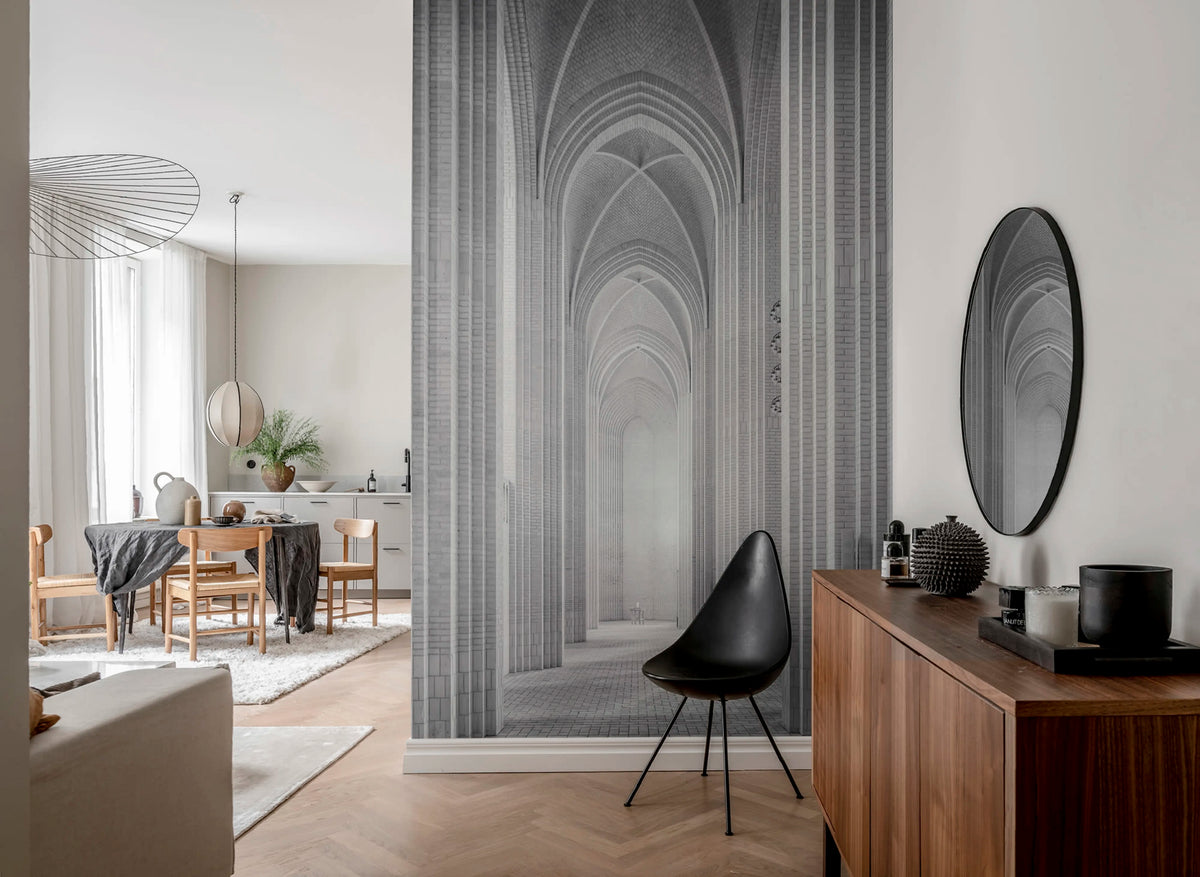Cathedral Vault Mural Wallpaper - room preview 03