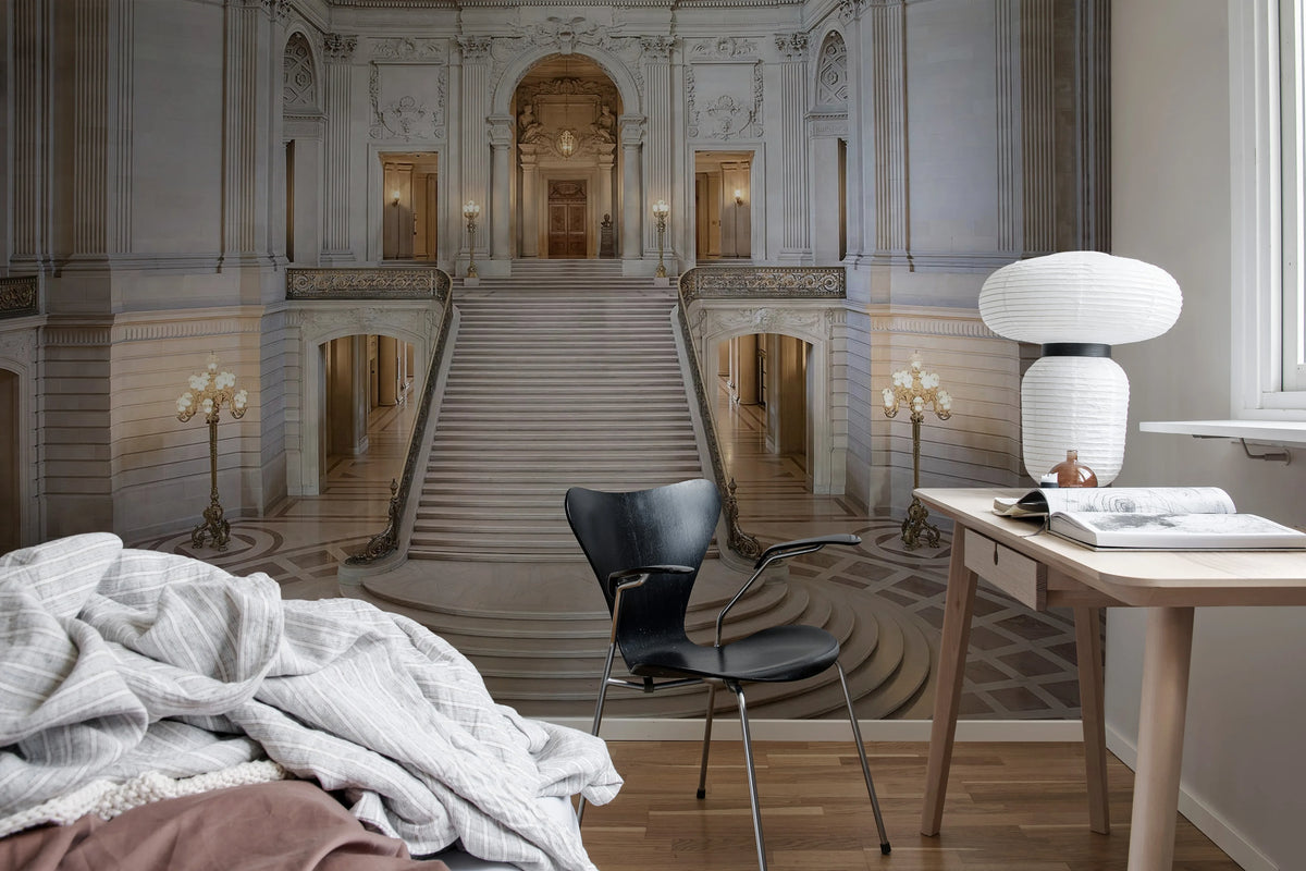 Majestic Staircase Mural Wallpaper - room preview 03