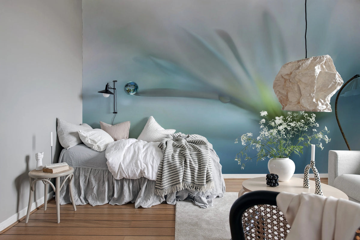 Raindrop Mural Wallpaper - room preview 03